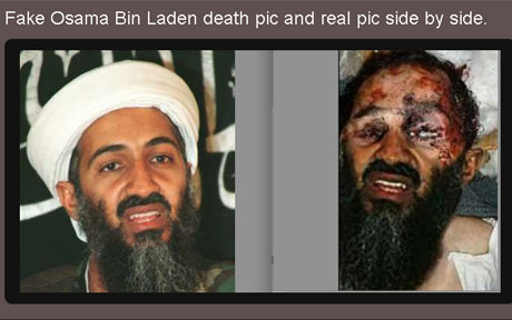 osama bin laden dead proof. of a dead Osama bin Laden